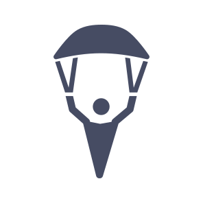 Skydiving Parachute Paragliding Glider Paraglider Skyfall icon