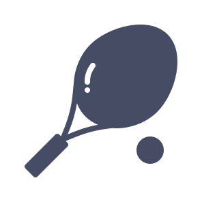 Tennis Racket Sports Game Ball Racquet icon