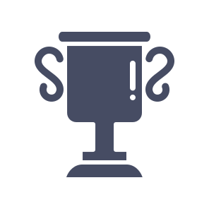 Trophy Winner Champion Achievement Prize icon