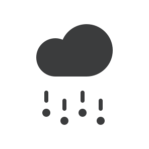 Cloud Rain Hail Stone Storm Weather Forecast icon
