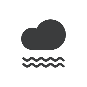 Fog Foggy Mist Cloud Cloudy Weather Forecast icon