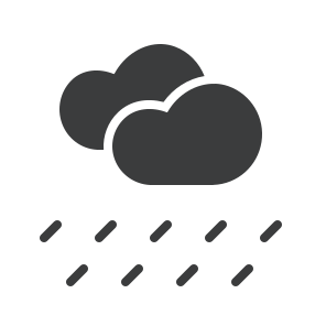 Rain Rainfall Cloud Cloudy Heavy Weather Forecast icon