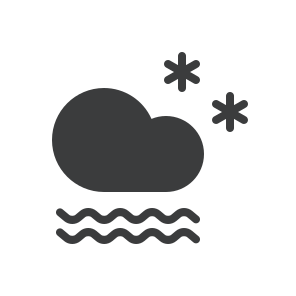 Snow Frost Fog Mist Cloud Cloudy Forecast icon