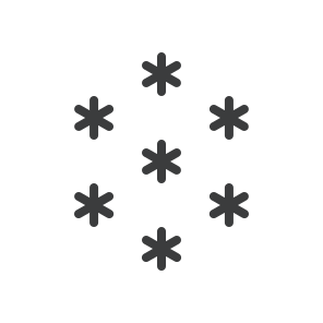 Snowfall Snow Weather Star Cold Snowflake Forecast icon