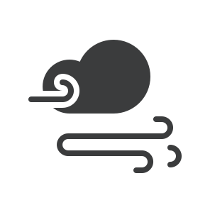 Storm Wind Windy Cloud Cloudy Weather Forecast icon