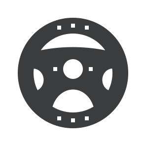 Steering Power Car Wheel Drive Vehicle icon