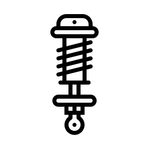 Suspension Spring Preload Coil Damping Car Part icon