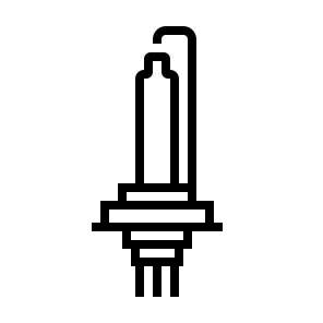 Xenon Bulb Car Headlight Headlamp Vehicle Service icon
