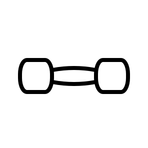 Dumbbells Weight Fitness Gym Workout Exercise icon