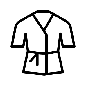 Karate Robe Costume Dress Wear Martial Arts icon