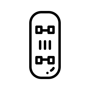 Skate Skating Skateboard Roller icon
