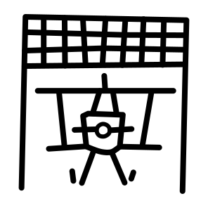 Jet Race Air Racing Finish Banner Checkered icon