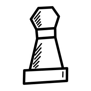 Pawn Soldier Chess Piece icon
