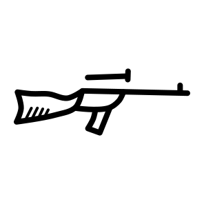 Rifle Shoot Shooting Weapon icon