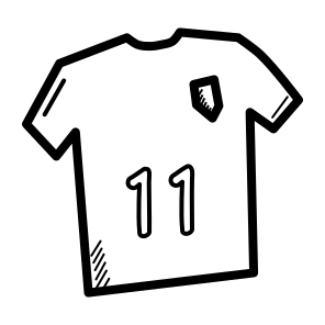 Sports Team Jersey Wear icon