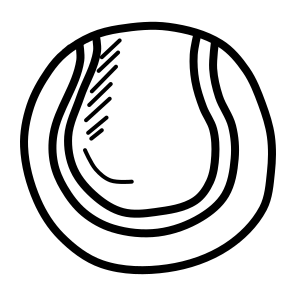 Tennis Ball Baseball icon