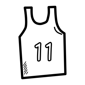 Vest Marathon Sports Basketball Wear Clothing icon