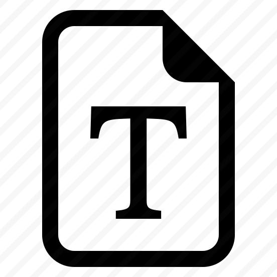 File Earmark Font preview