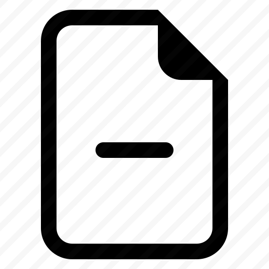File Earmark Minus preview