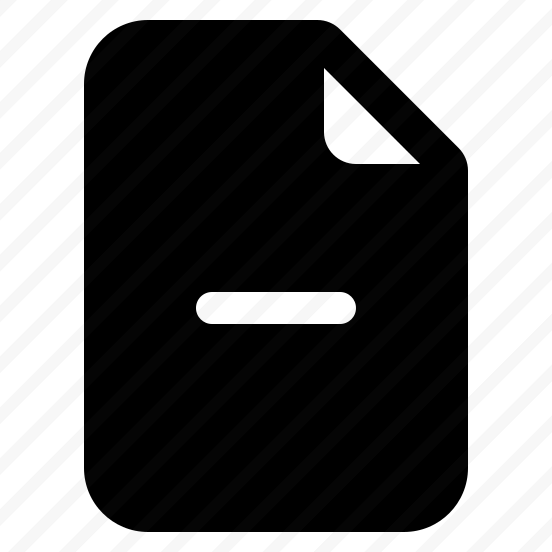 File Earmark Minus Fill preview
