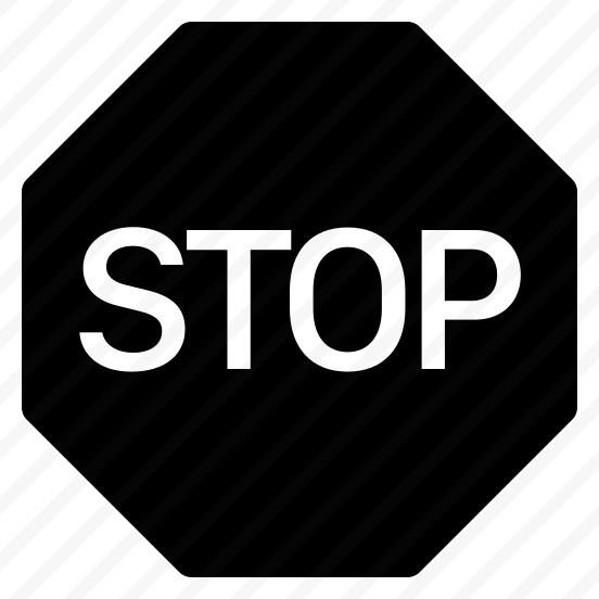 Sign Stop Fill preview