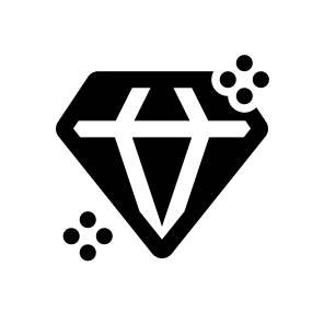   Diamond, Industry, Coal, Mining, Geology icon