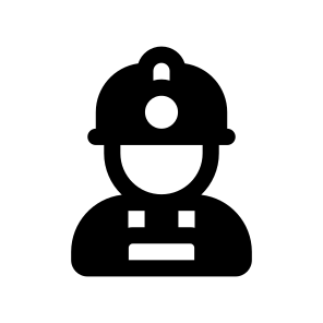   Miner, Industry, Coal, Mining, Geology icon