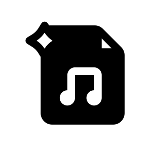   Ai Music, Digital, Content, Internet, Social Media icon