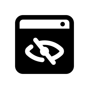   Sensitive Content, Digital, Content, Internet, Social Media icon