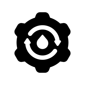 Water Management, Energy, Nature, Liquid, Aqua icon
