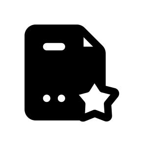 Favorite File, Document, Information, Management, Organize icon