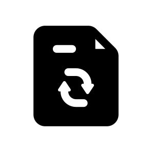 Recovery File, Document, Information, Management, Organize icon