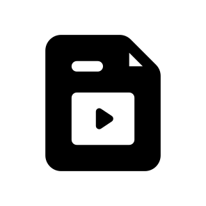 Video File, Document, Information, Management, Organize icon