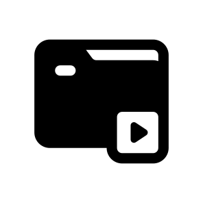 Video Folder, Document, Information, Management, Organize icon