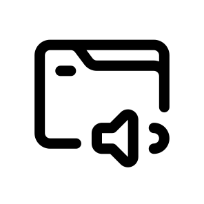 Audio Folder, Document, Information, Management, Organize icon