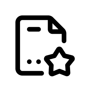 Favorite File, Document, Information, Management, Organize icon