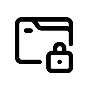 Locked Folder, Document, Information, Management, Organize icon