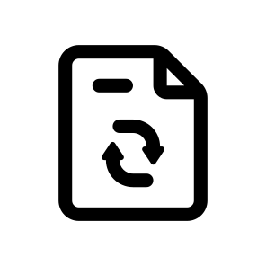 Recovery File, Document, Information, Management, Organize icon
