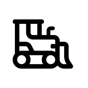   Bulldozer, Industry, Coal, Mining, Geology icon