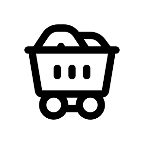  Coal Wagon, Industry, Coal, Mining, Geology icon