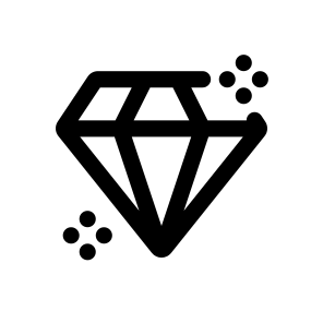   Diamond, Industry, Coal, Mining, Geology icon