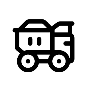   Dump Truck, Industry, Coal, Mining, Geology icon