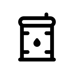   Oil Barrel, Industry, Coal, Mining, Geology icon
