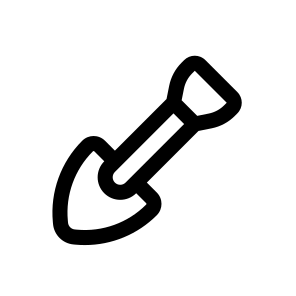   Shovel, Industry, Coal, Mining, Geology icon