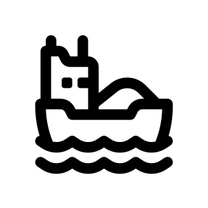   Tanker Ship, Industry, Coal, Mining, Geology icon
