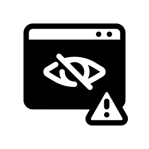   Sensitive Content, Digital, Content, Internet, Social Media icon