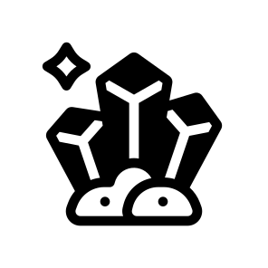   Mineral, Industry, Coal, Mining, Geology icon
