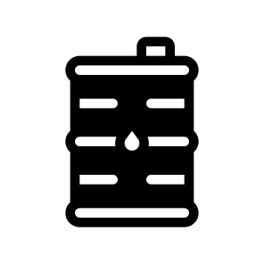   Oil Barrel, Industry, Coal, Mining, Geology icon