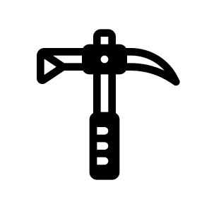   Pickaxe, Industry, Coal, Mining, Geology icon