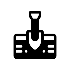   Shovel, Industry, Coal, Mining, Geology icon